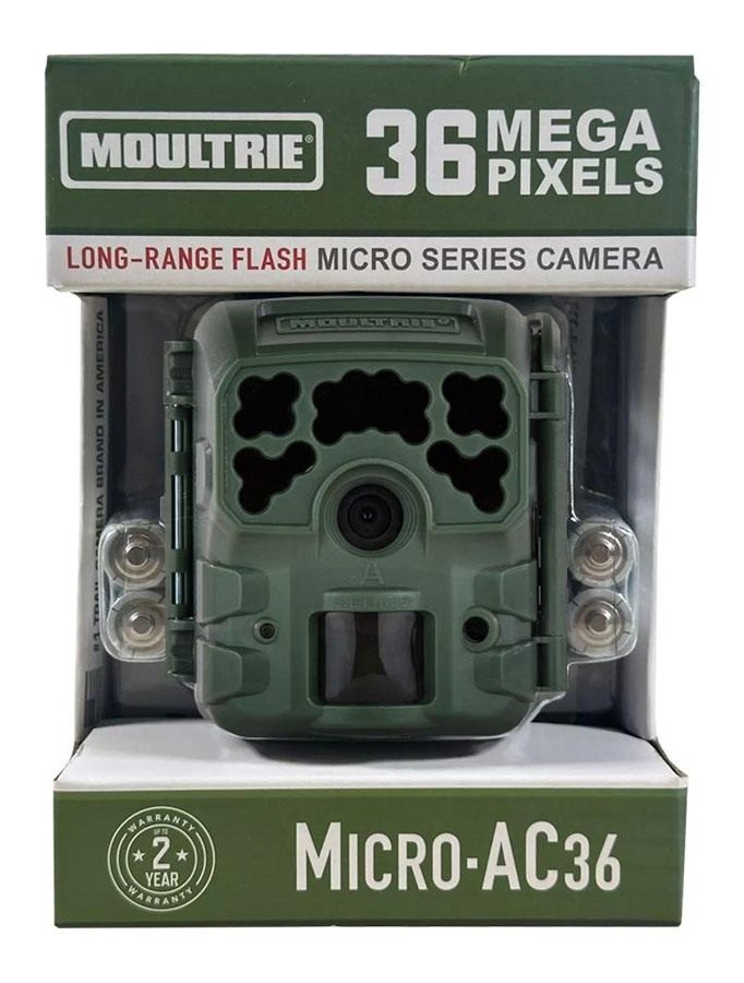 Moultrie Enterprises Micro AC-36 Infrared Trail Camera Kit Green view 8