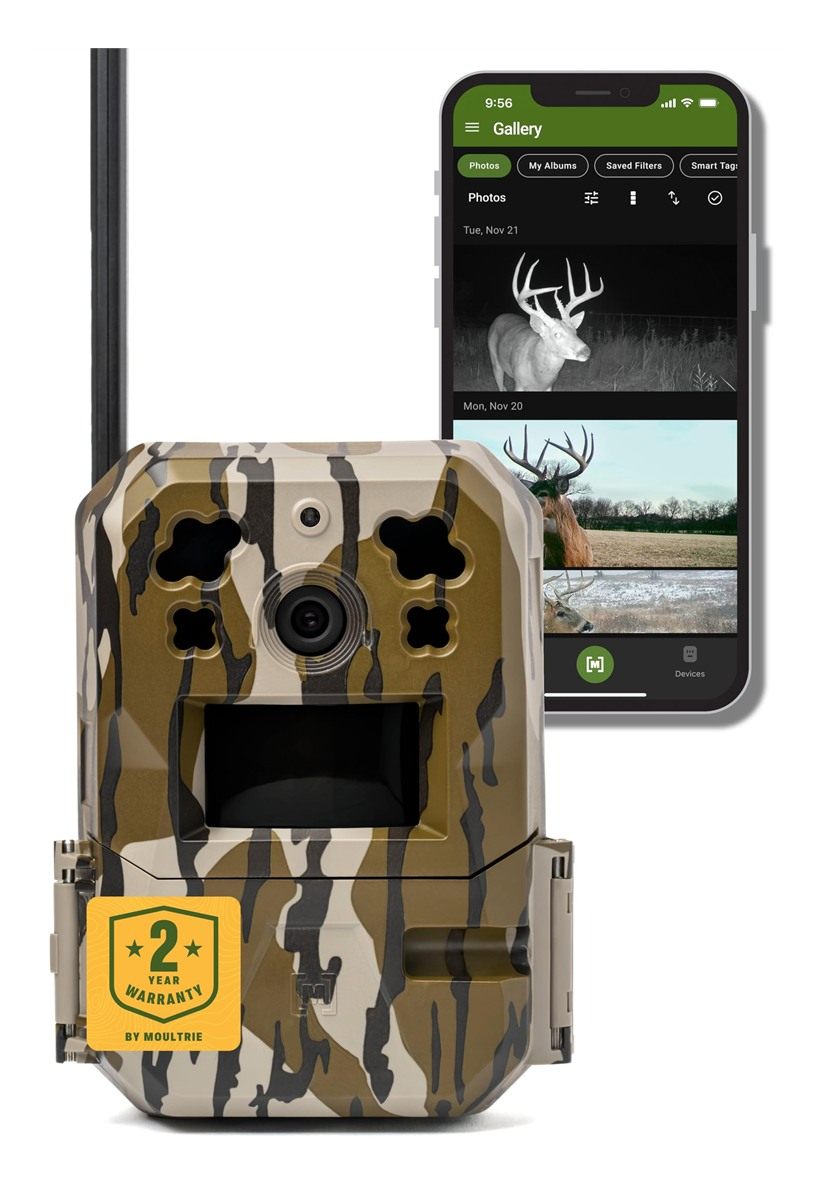 Moultrie Edge Pro Cellular Trail Camera - Auto Connect, Nationwide Coverage