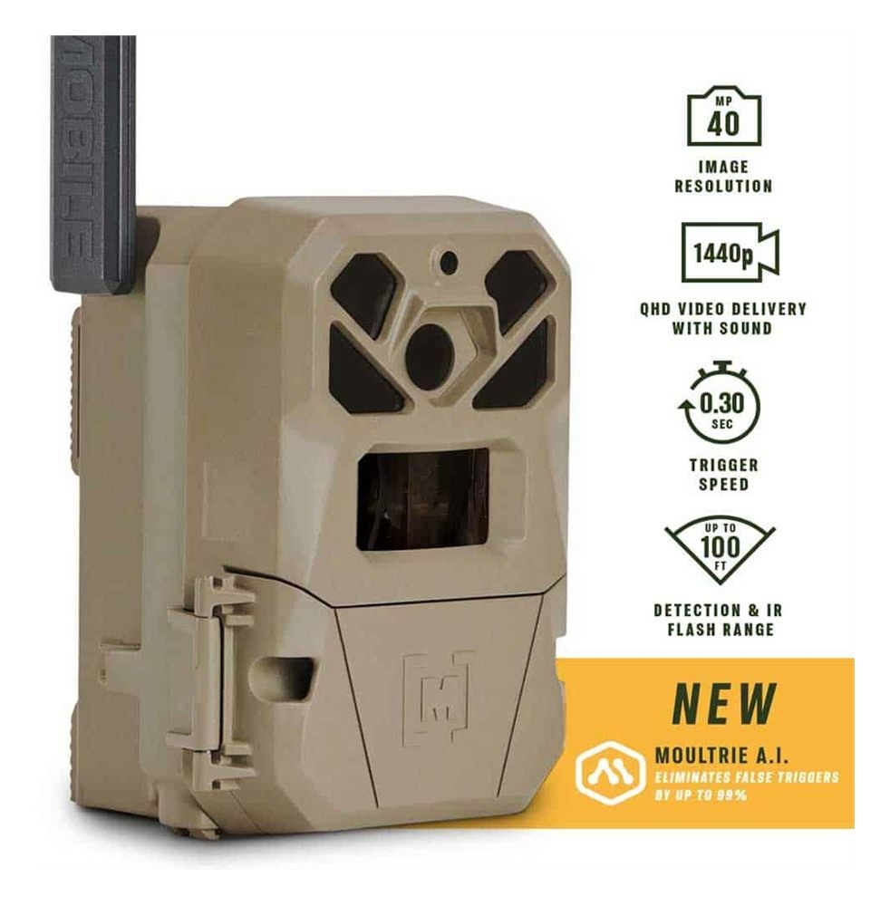 Moultrie Edge 2 Pro Cellular Trail Camera - Auto Connect Nationwide 4G LTE view 2