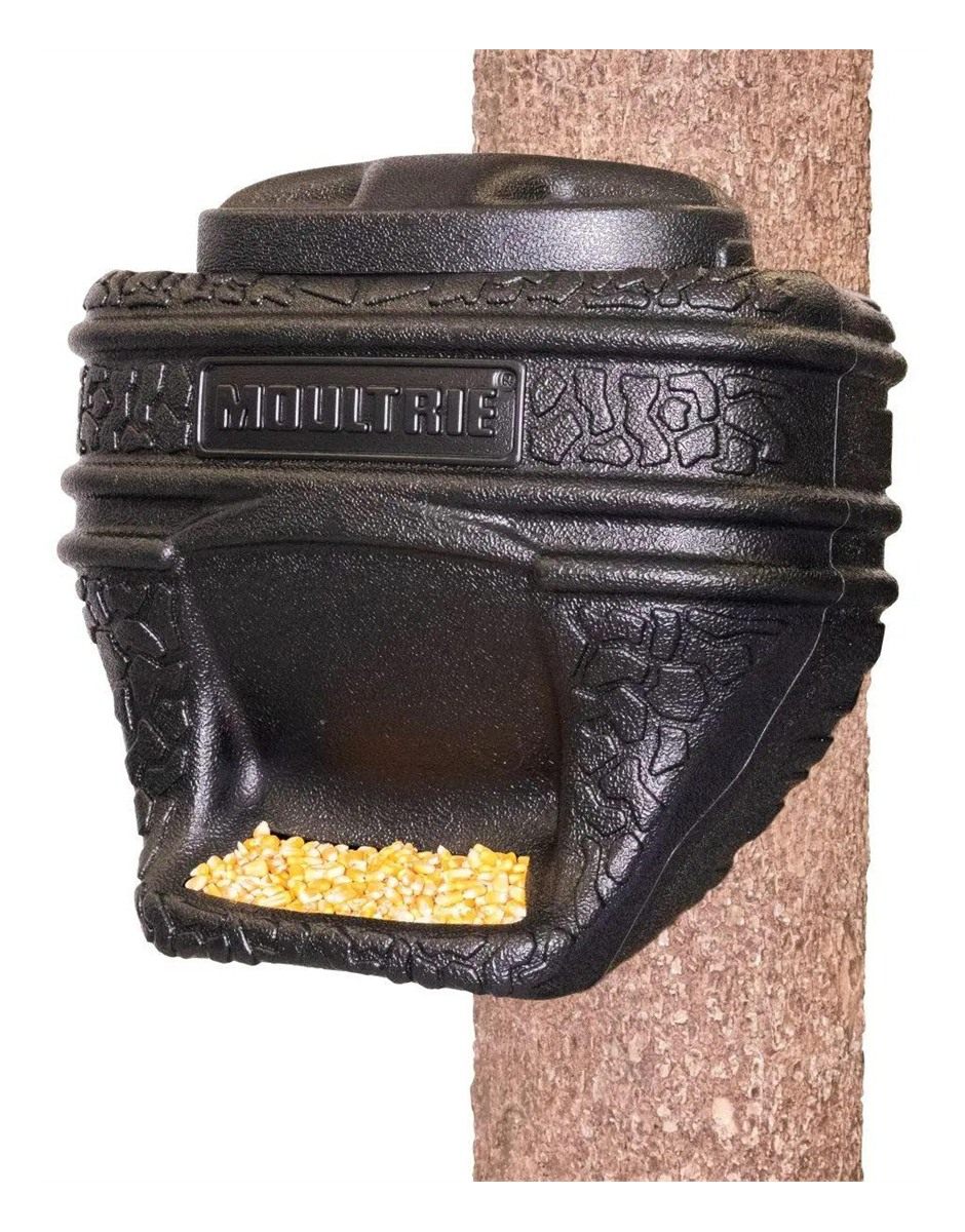 Moultrie Feed Bin - Gravity-Fed 6-Gallon - Easy Tree/Post Mount 40 lb Capac view 3