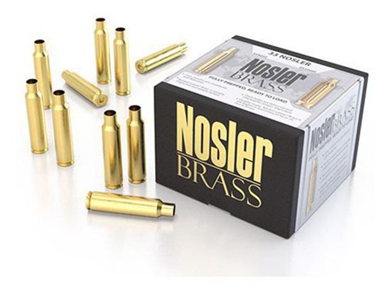 Nosler Bullets 10222 Premium Brass Unprimed Cases 33 Rifle 25/Box view 3