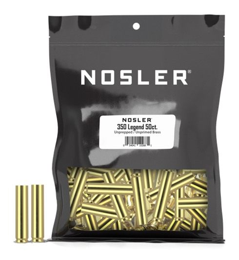 Nosler Bullets Unprimed Bulk Bag Brass 350 Legend (50 ct)