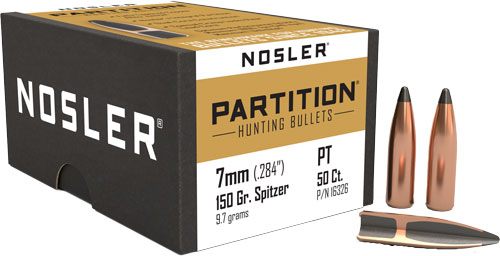 Nosler Bullets Partition Rifle 7mm .284in 150 gr SPT 50/ct view 3