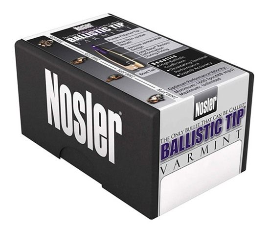 NOSLER Ballistic Tip Hunting Rifle Bullets .25 cal .257in 100 gr SBT-Btip 5 view 2
