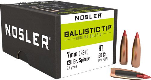 NOSLER Ballistic Tip Hunting Rifle Bullets 7mm .284in 120 gr SBT-Btip 50/ct view 5