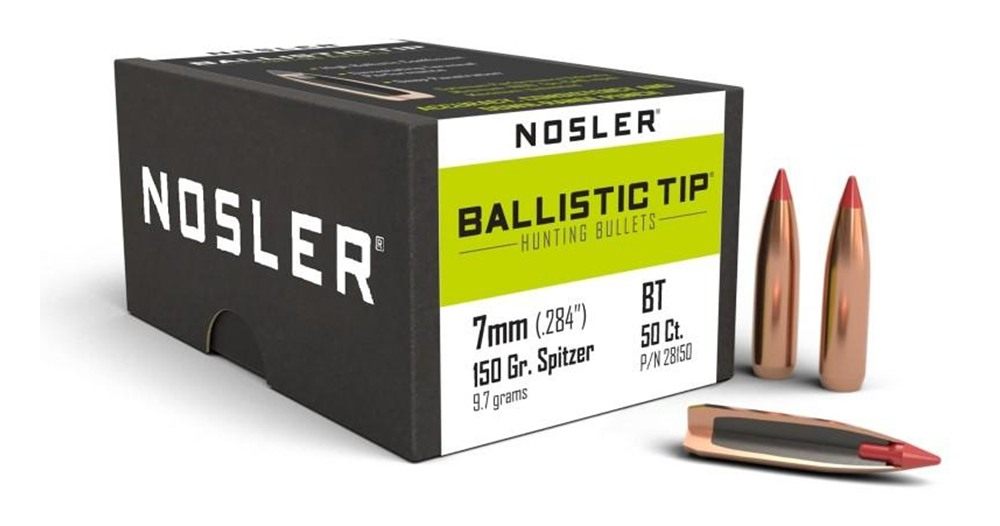 Nosler Ballistic Tip Hunting Rifle Bullets 7mm .284in 150 gr SBT-Btip 50/ct view 2