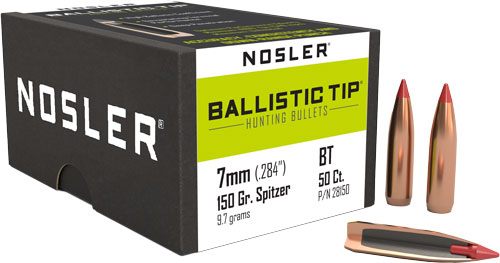 Nosler Ballistic Tip Hunting Rifle Bullets 7mm .284in 150 gr SBT-Btip 50/ct view 5