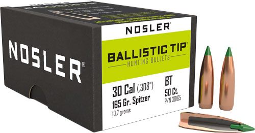 Nosler Ballistic Tip Hunting Rifle Bullets .30 cal .308in 165 gr SBT-Btip 5 view 5