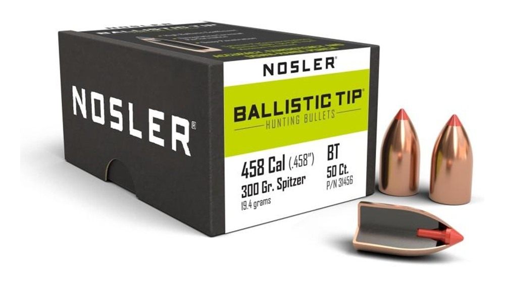 NOSLER Ballistic Tip Hunting Rifle Bullets .458 Socom 300 gr SP (Orange 50/ view 2