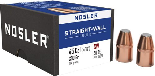 Nosler Bullets Straight Wall Rifle .45 Cal .458in 300 gr 50/ct view 2