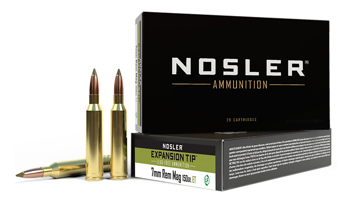 NOSLER 40032 E-Tip 7mmRemMag 150gr E Lead Free 20 Per Box/10 Case