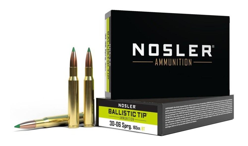 NOSLER 40043 Ballistic Tip 30-06 Springfield 165gr Spitzer 20 Per Box/10 Ca view 2