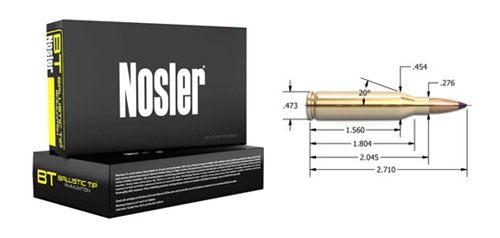 Nosler 40050 Ballistic Tip 243 Win 90gr Spitzer 20 Per Box/10 Case view 3