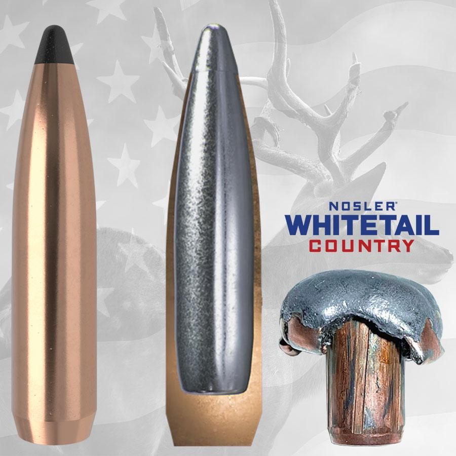 Nosler Bullets 40110 Whitetail Country 270 Win 130gr Spitzer Boat Tail 20 P view 3