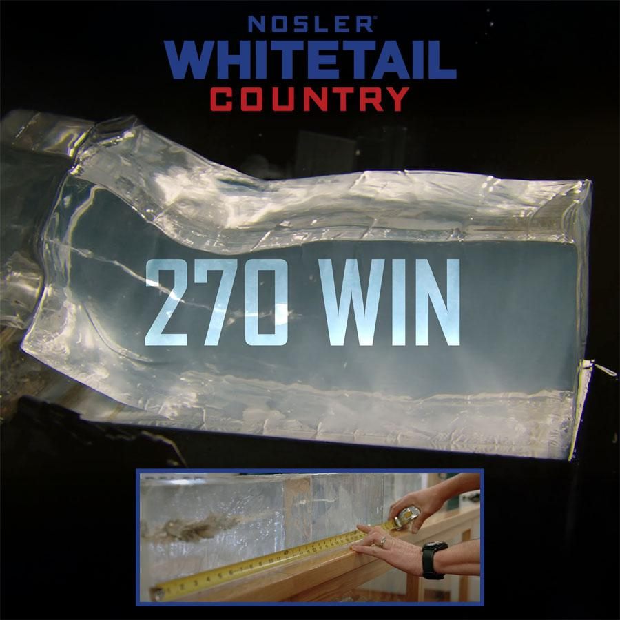 Nosler Bullets 40110 Whitetail Country 270 Win 130gr Spitzer Boat Tail 20 P view 4