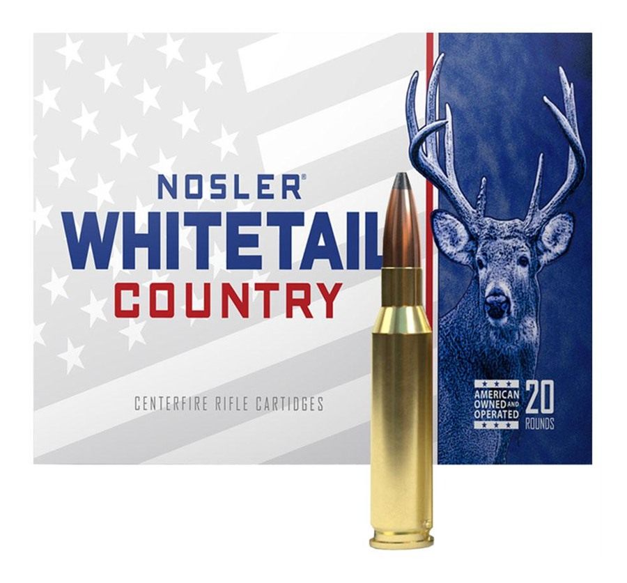 NOSLER Whitetail Country Rifle Ammunition 7mm-08 Rem 140gr SP 2825 fps 20/c view 4
