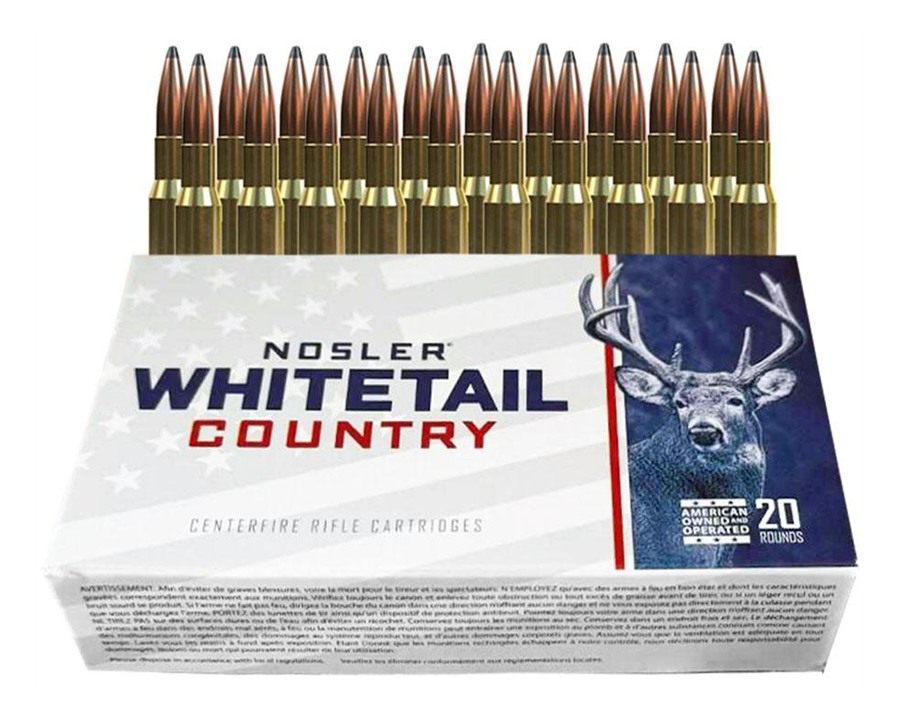 NOSLER 40125 Whitetail Country 30-06 Springfield 165gr Spitzer Boat Tail 20 view 3