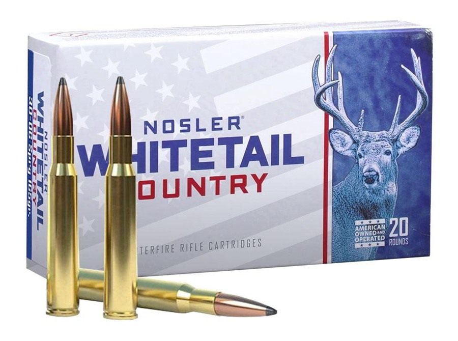 NOSLER 40125 Whitetail Country 30-06 Springfield 165gr Spitzer Boat Tail 20 view 6
