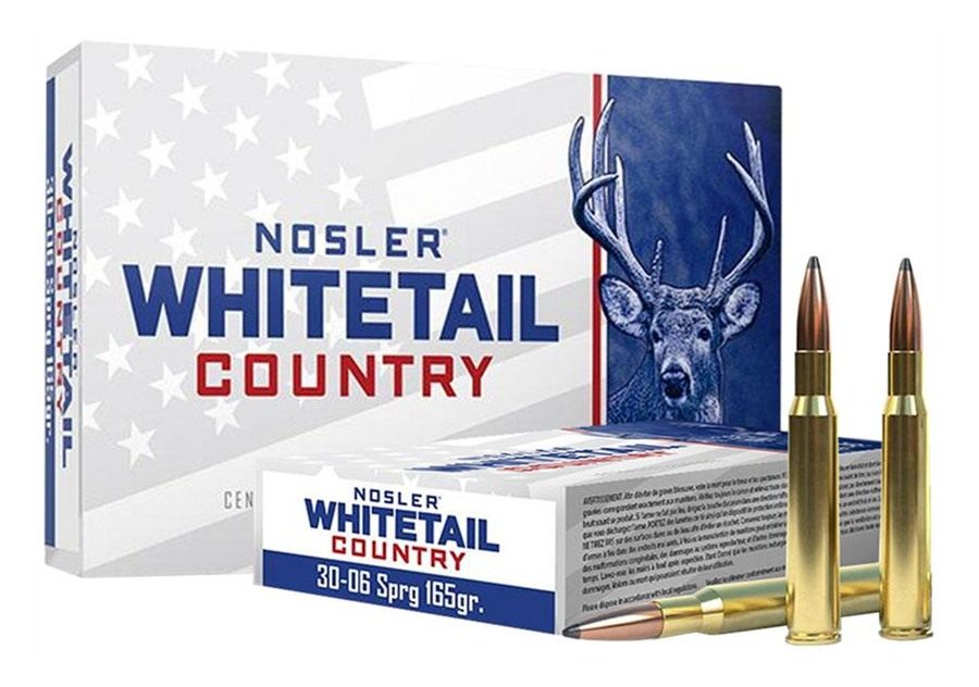 NOSLER 40125 Whitetail Country 30-06 Springfield 165gr Spitzer Boat Tail 20 view 7