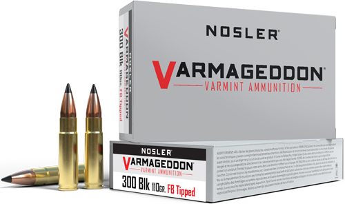 Nosler 40127 Varmageddon 300 Blackout 110gr Flat Base Tipped 20 Per Box/20 view 4