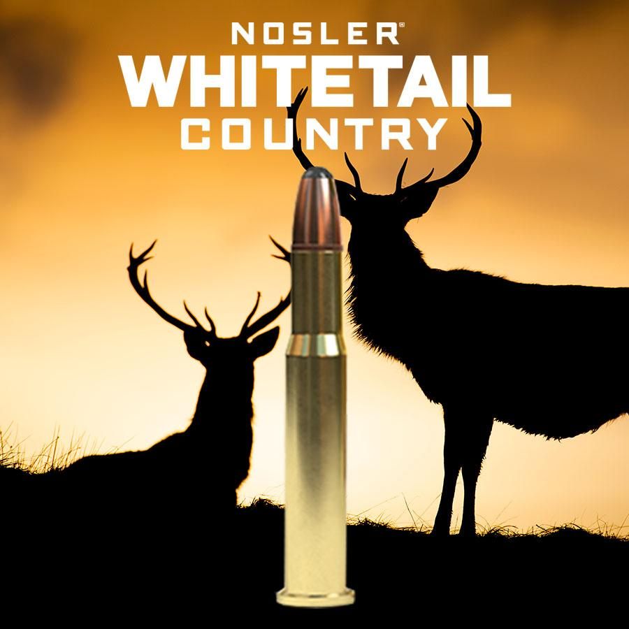 NOSLER 40135 Whitetail Country 30 Win 150gr Spitzer Boat Tail 20 Per Box/10 view 2