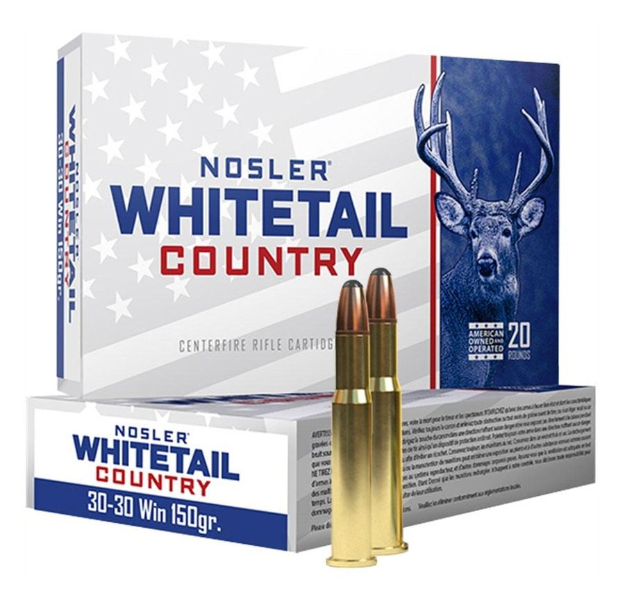 NOSLER 40135 Whitetail Country 30 Win 150gr Spitzer Boat Tail 20 Per Box/10 view 3