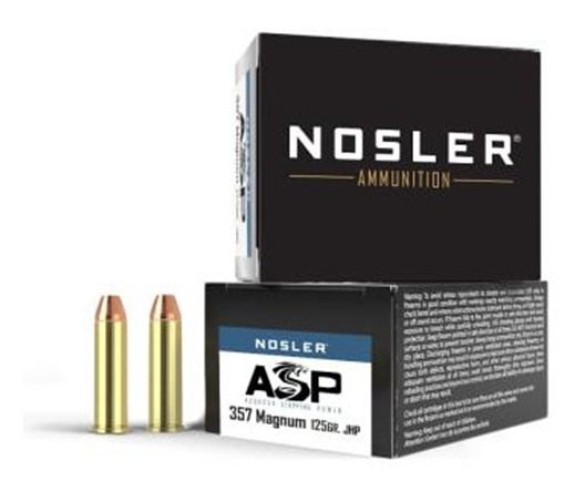 Nosler ASP Handgun Ammunition .44 Rem Mag 240gr JHP 1450 fps 20/ct view 4