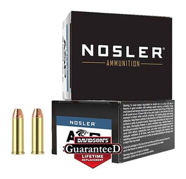 Nosler ASP Handgun Ammunition .38 Spl 125gr JHP 930 fps 20/ct view 2