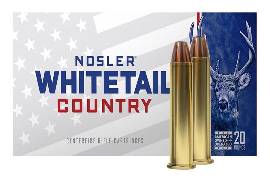 Nosler Whitetail Country Rifle Ammunition 45-70 Govt 300gr LFN 1950 fps 20/ view 6