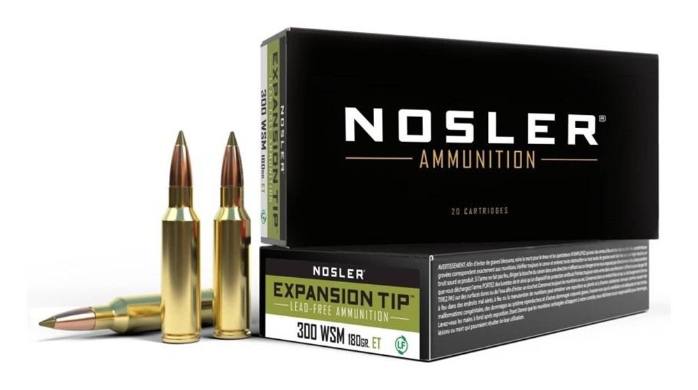 NOSLER 40152 E-Tip 300WSM 180gr E Lead Free 20 Per Box/10 Case view 2