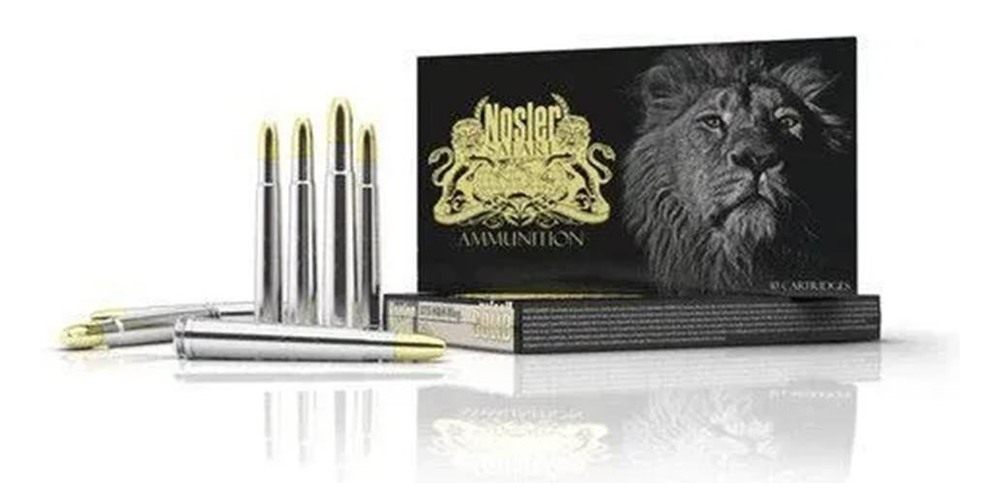 Nosler Bullets Safari Rifle Ammunition .470 NE 500 gr SLD 2100 fps 10/ct