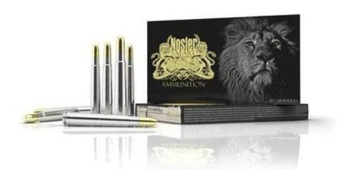 Nosler Bullets Safari Rifle Ammunition .470 NE 500 gr SLD 2100 fps 10/ct view 3