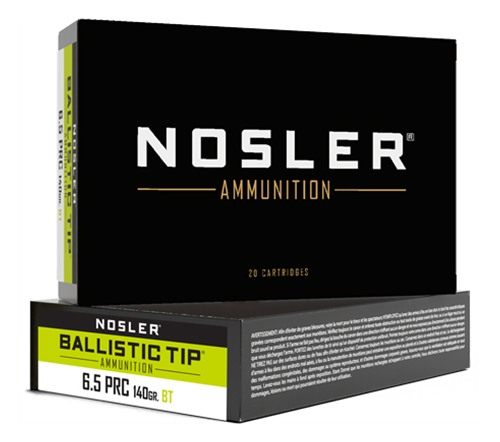 NOSLER 43457 Ballistic Tip 6.5PRC 140gr Spitzer Boat Tail 20 Per Box/10 Cas view 3