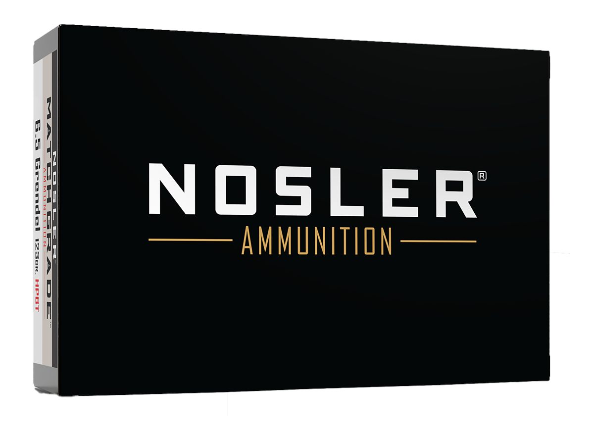 Nosler Bullets 44501 Match Grade 6.5 Grendel 123gr Custom Competition Hollo