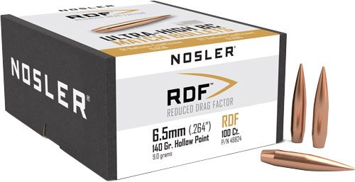 Nosler Bullets 49824 RDF Match 6.5mm 140gr Hollow Point Boat Tail 100/Box view 4