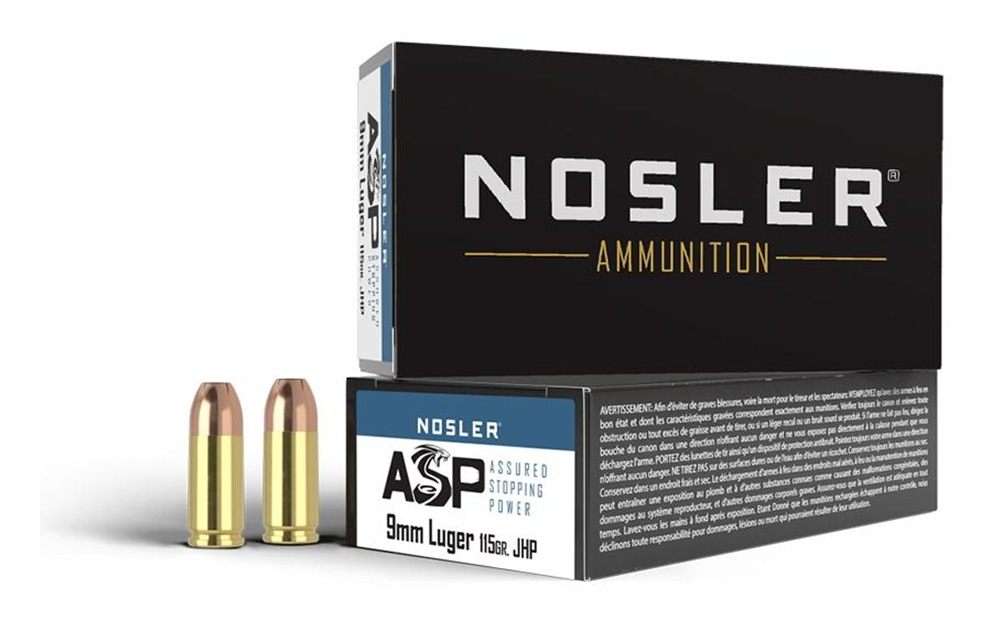 NOSLER Bullets 51017 Assured Stopping Power Handgun 9mmLuger 115gr Jacketed view 2