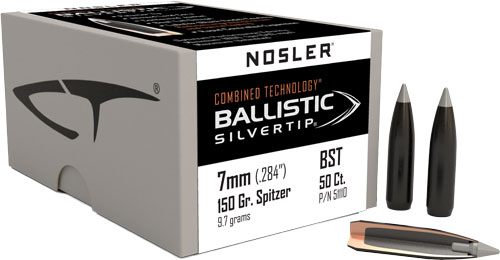 Nosler Bullets Ballistic SilverTip Hunting Rifle 7mm .284in 150 gr SBT-Bsti view 4