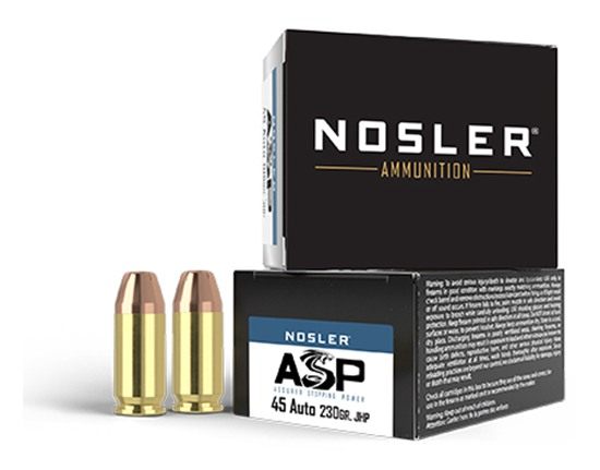 NOSLER 51277 Assured Stopping Power Handgun 45ACP 230gr Jacketed Hollow Poi view 3