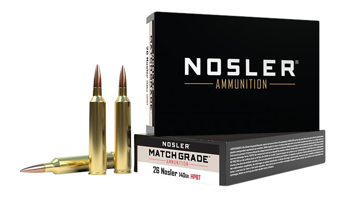 Nosler Bullets 51288 Match Grade 26 140gr Custom Competition Hollow Point B