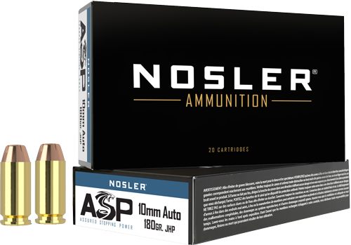 NOSLER Bullets 51400 Assured Stopping Power Handgun 10mmAuto 180gr Jacketed view 3