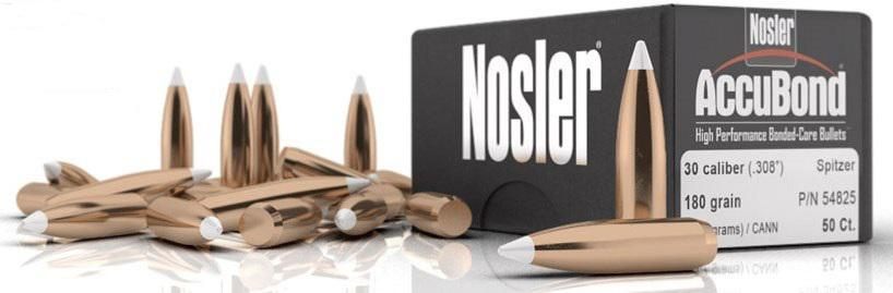 Nosler AccuBond Rifle Bullets .30 cal .308 165 gr SBT-ACB 50/ct view 3