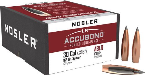 Nosler Bullets AccuBond Long Range Rifle .30 cal .308in 168 gr Spbt-ACB 100 view 4