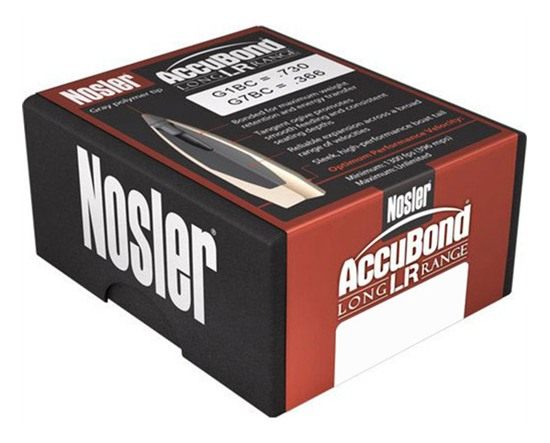 NOSLER AccuBond Long Range Rifle Bullets 7mm .284in 150 gr SPT-ACB 100/ct view 2
