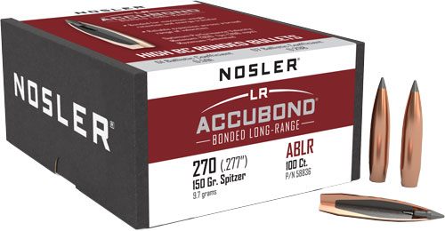 NOSLER Bullets AccuBond Long Range Rifle .270 cal .277in 150 gr SPT-ACB 100 view 3