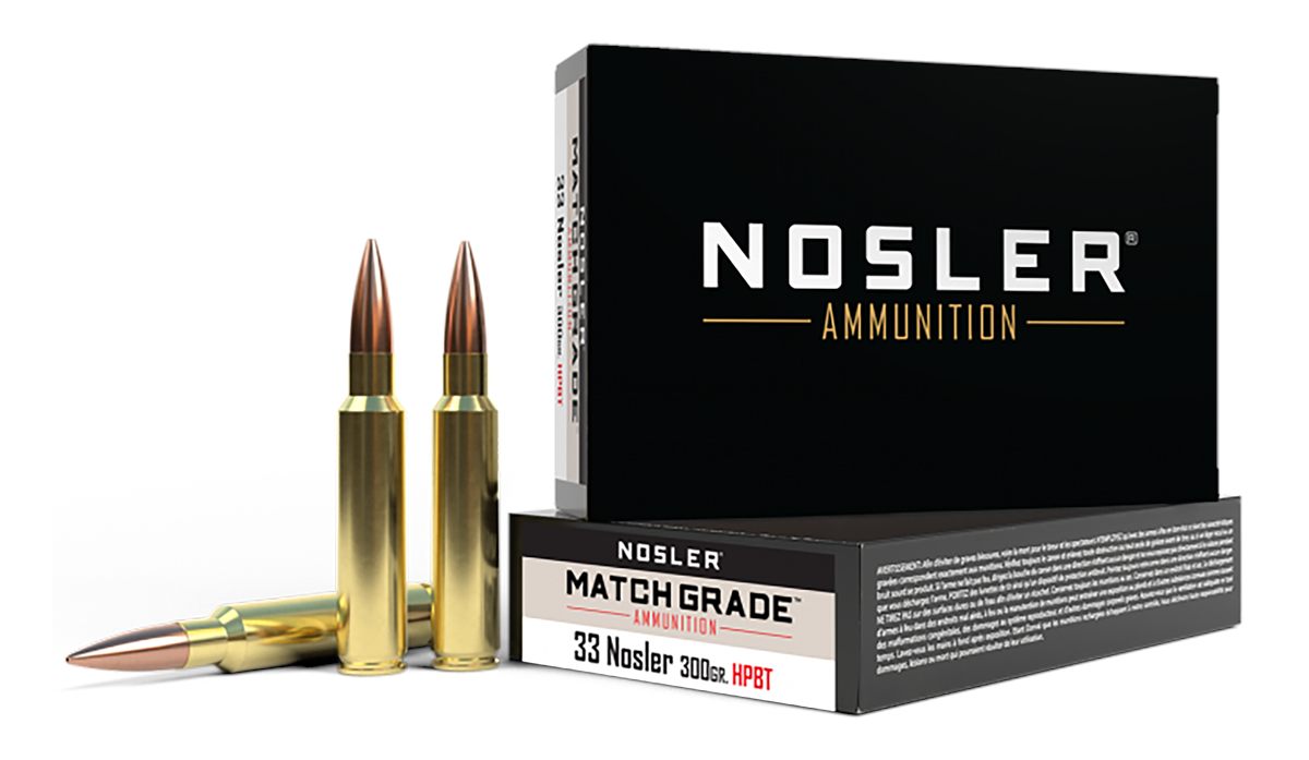Nosler Bullets 60031 Match Grade 33 300gr Custom Competition Hollow Point B