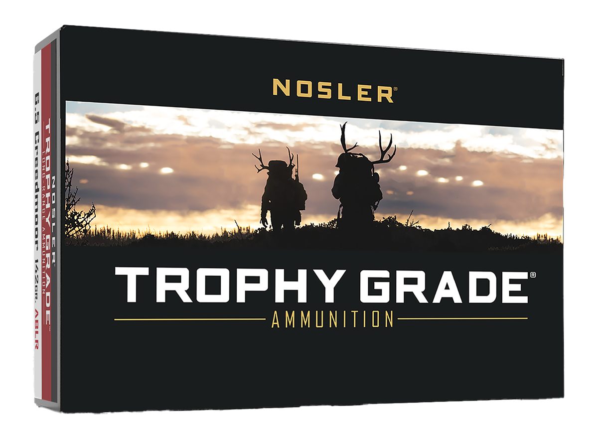 Nosler 60105 Trophy Grade Long-Range 6.5 Creedmoor 142gr Spitzer AccuBond 2