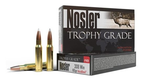 Nosler Bullets Accubond Trophy Grade Rifle Ammunition 6mm Creedmoor 90 PT 3