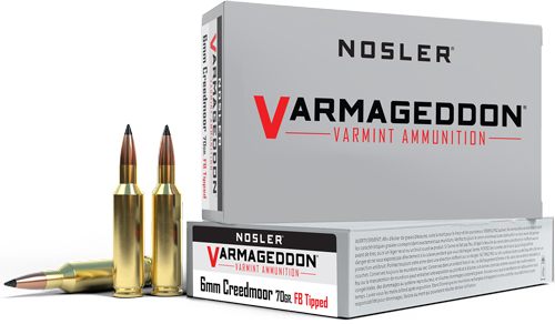 Nosler Varmageddon Rifle Ammunition 6mm Creedmoor 70gr FB Tipped 3550 fps 2 view 5