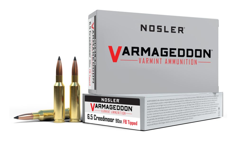 Nosler Bullets Varmageddon Rifle Ammunition 6.5mm Creedmoor 90gr FB Tipped view 2