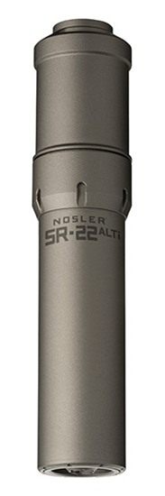 Nosler Bullets Suppressor SR-22 ALTi 1/2x28 LR 7.53in Grey